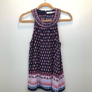 Anthropologie blu pepper blouse